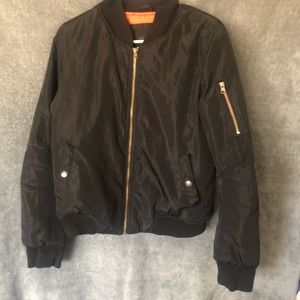 bomber jacket.